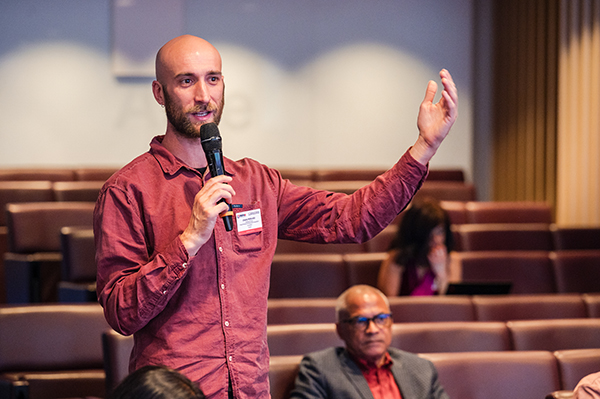 Photographe de reportage événementiel lors d’un événement d’entreprise GoodBasique à Paris