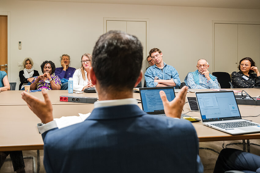 Shooting pour la sixième journées de la coopération hospitalière internationale
