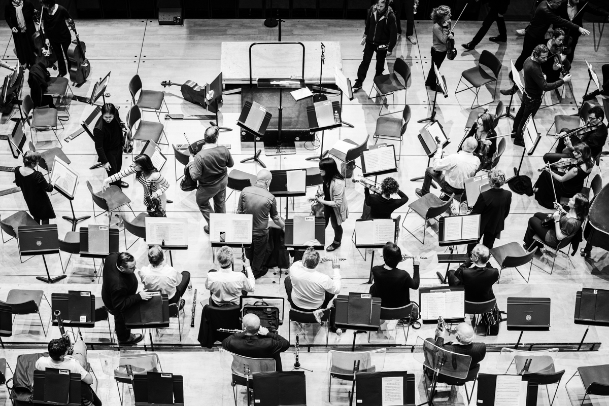 Reportage lors du concert EDF