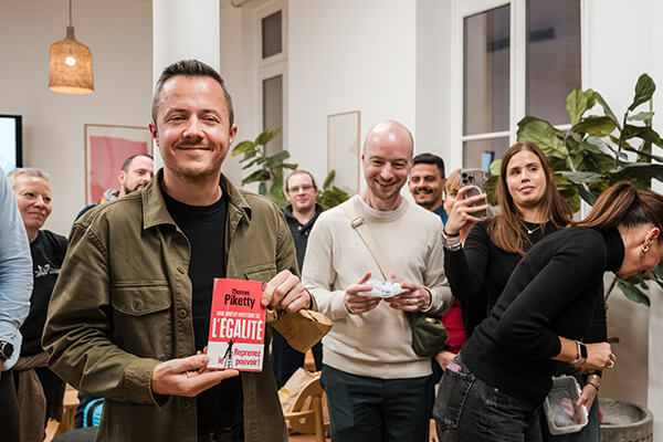 Photographe de reportage événementiel lors d’un événement d’entreprise Teclib à Paris